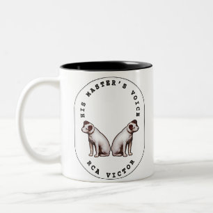 His Master's Voice RCA Victor Two-Tone Coffee Mug