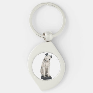 His Master's Voice Signature Nipper The Dog Keychain