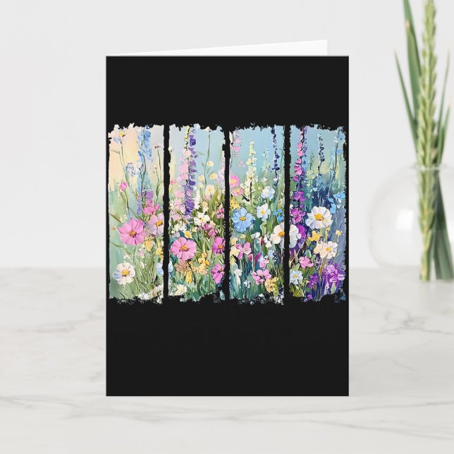 His Mercies Are New Every Morning Wildflower Chris Card (Front)