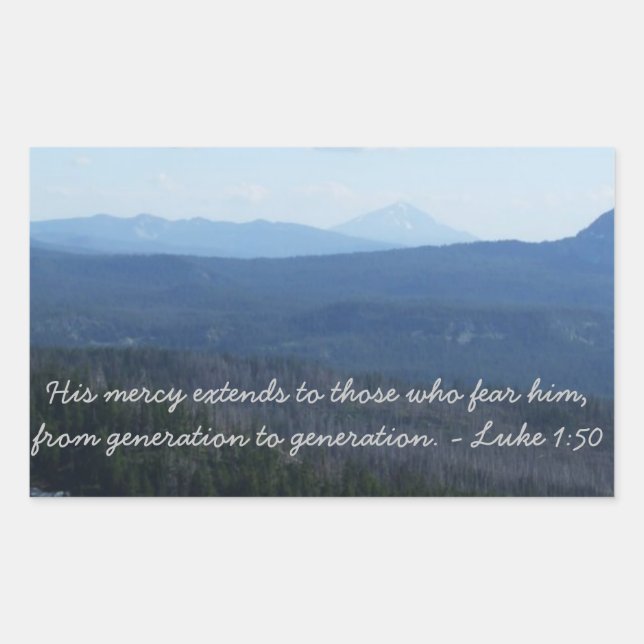 His mercy sticker (Front)