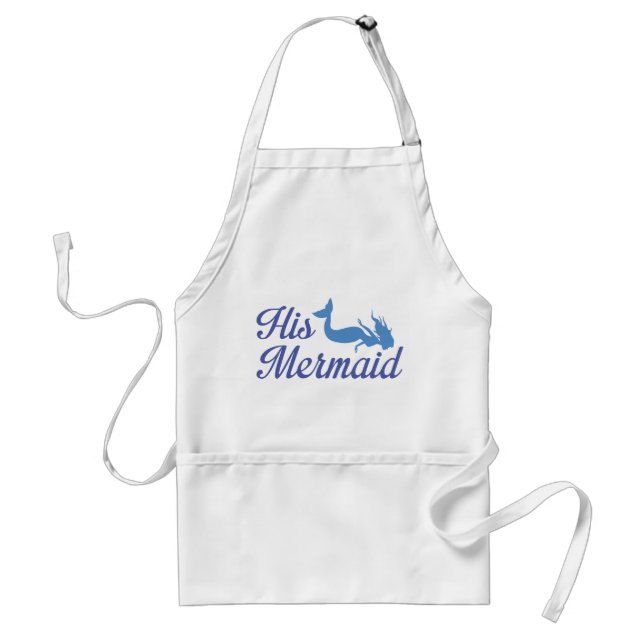 His Mermaid Standard Apron (Front)