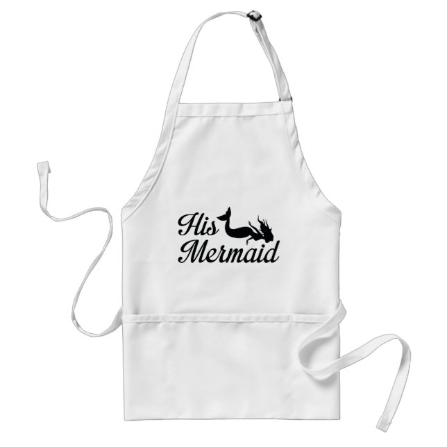 His Mermaid Standard Apron (Front)