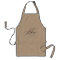 His n Hers Matching Script Lettering Aprons