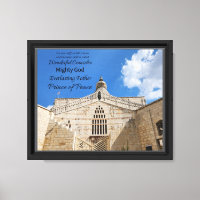 His Name is Wonderful Counselor Canvas Print