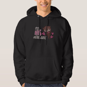 His Otter Half Love Sweet Otter Gift Valentine's D Hoodie