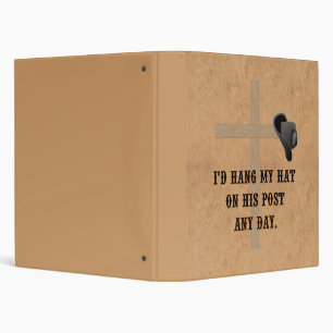 His Post notebook Binder