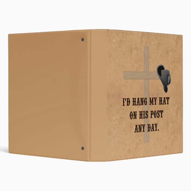 His Post notebook Binder (Background)