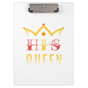 His Queen Clipboard