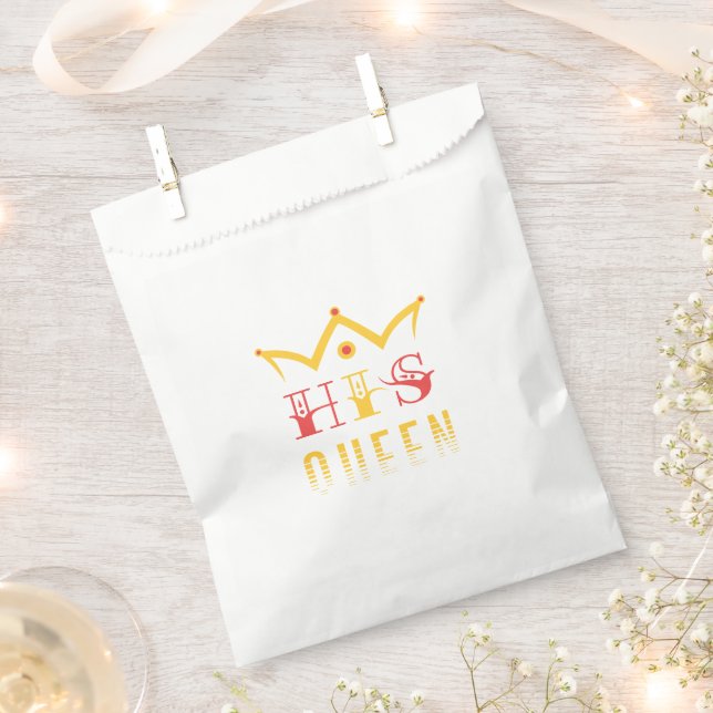 His Queen Favour Bag (Clipped)