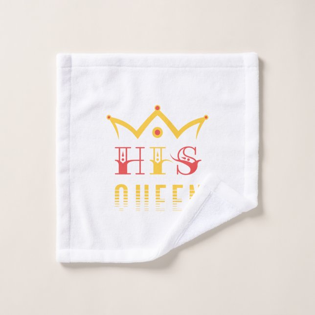 His Queen Wash Cloth (Wash Cloth)
