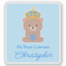 His Royal Cuteness | Funny Cute Personalized Baby