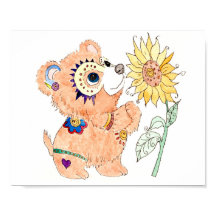 Hispanic  folk art baby bear