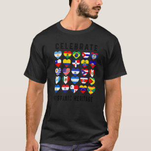 Hispanic Heritage Month 2022 National Latino Count T-Shirt