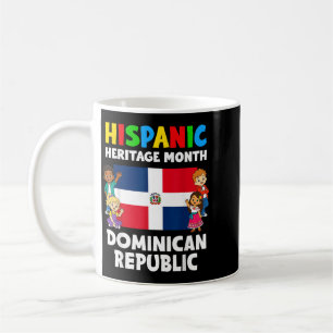 Hispanic Heritage Month Dominican Republic Flag Coffee Mug