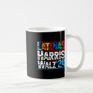 Hispanic Heritage Month Floral Latinas For Harris  Coffee Mug