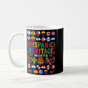 Hispanic Heritage Month Hispanic Latino Countries Coffee Mug