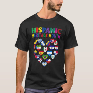 Hispanic Heritage Month Latino Heritage Month Hisp T-Shirt