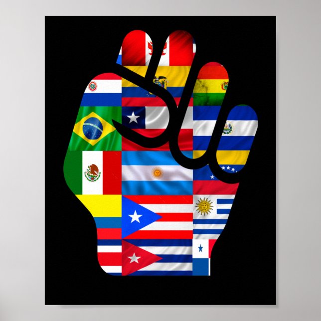 Hispanic Heritage Month  Poster (Front)