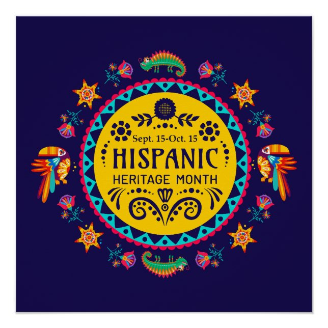 Hispanic Heritage Month Poster (Front)