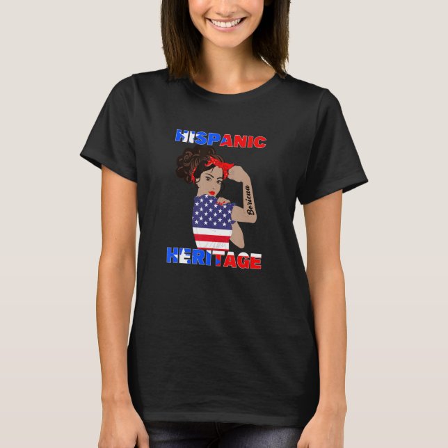 Hispanic Heritage Month Shirt Latino Hispanic Amer (Front)