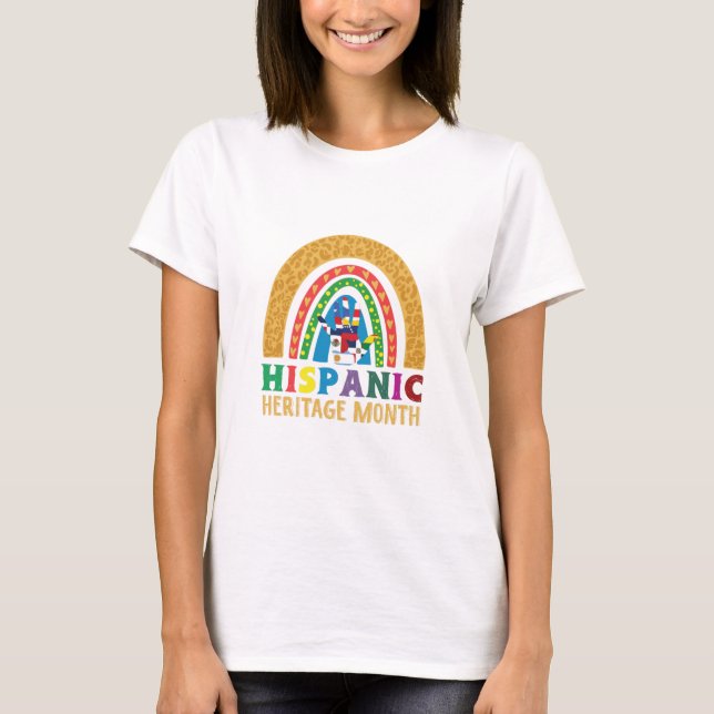 Hispanic heritage month T-Shirt (Front)