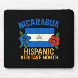 Hispanic Heritage Nicaragua National Month Nicarag Mouse Pad