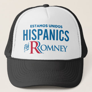 Hispanics for Romney Trucker Hat