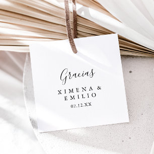 Hispaniola Wedding Acknowledgment Labels