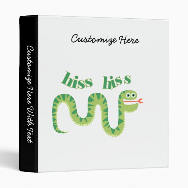 Hiss Hiss Snake Binder (Front/Spine)