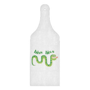 Hiss Hiss Snake Cutting Board