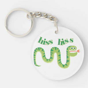 Hiss Hiss Snake Keychain