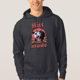 Hiss Mode Funny Opossum Chaotic Animal Hoodie