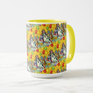 HISS N' FITZ CATS, KITTENS, MICE, FUNNY BIRTHDAY MUG