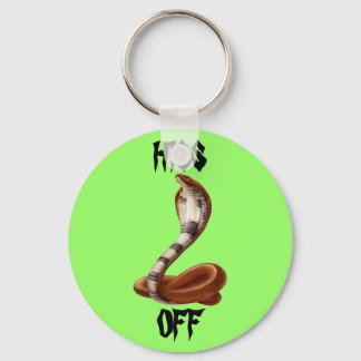 HISS OFF KEY CHAIN