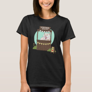 Hissing Cat Free Hisses Hissing Booth  2 T-Shirt
