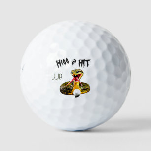 Hissing Snake - Golfer's Gift Golf Balls