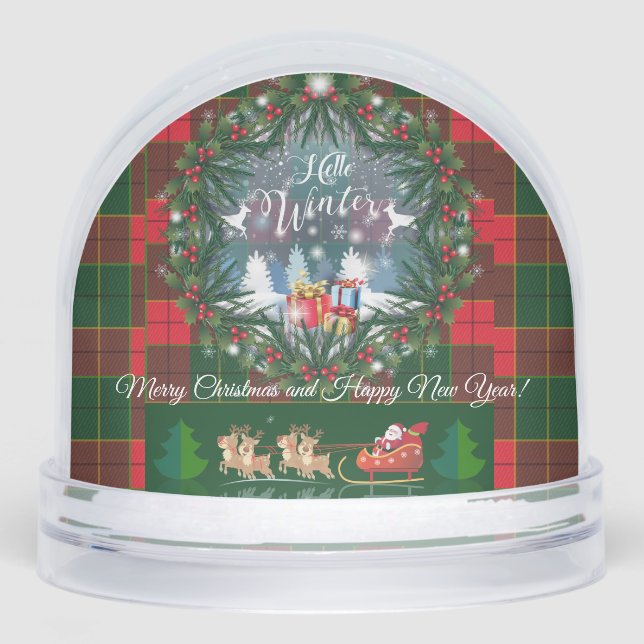 Histoire de fées d'hiver Père Noël Imaginaire Forê (Avant)