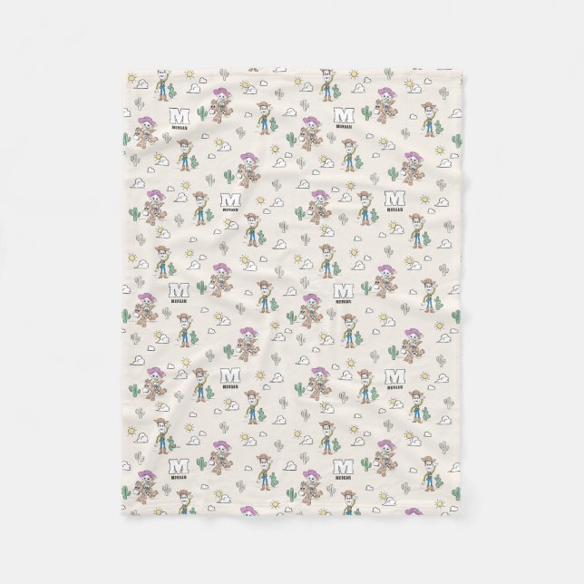Histoire de Jouet sur mesure Couverture pour bébé  (Devant)