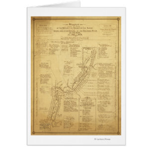 Histoire de l'exploration de la carte de canyon