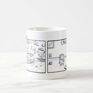 Histoire de tasse comique de "imagination" de Poot