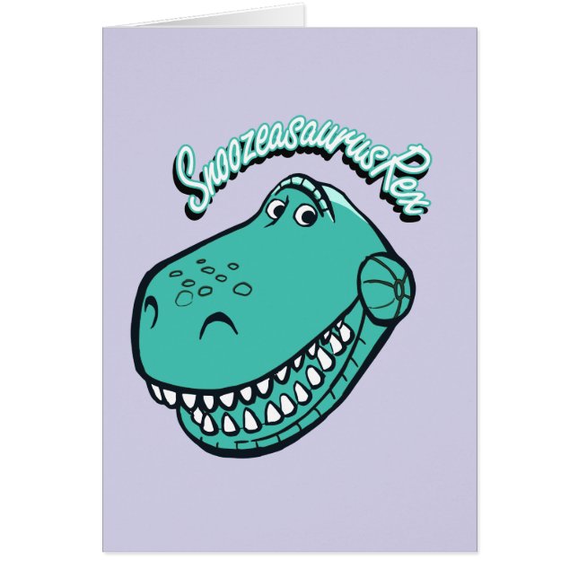 Histoire du jouet | Snoozeasaurus Rex (Devant)