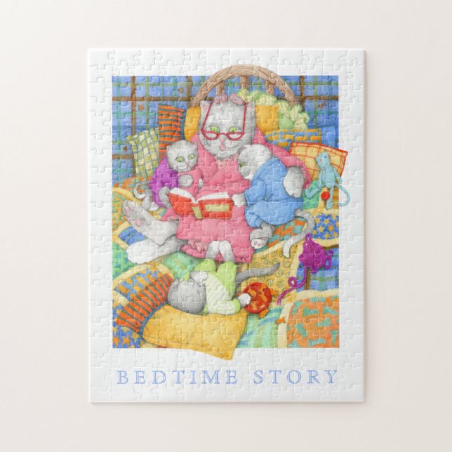 HISTOIRE DU LIT 11x14 Puzzle (Vertical)
