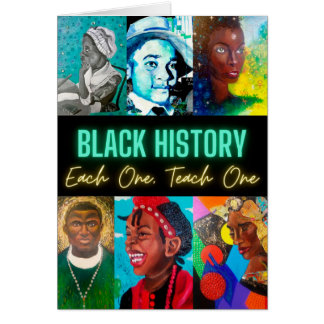 Histoire Noire - Chaque Carte pour notes Apprend