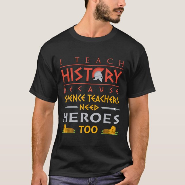 Histoire Teacher T-Shirt Dons Amusant D'Un Étudian (Devant)