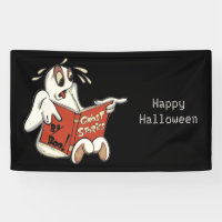 Histoires de fantômes Bannière d'Halloween