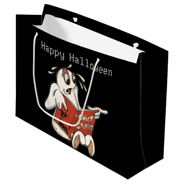 Histoires de fantômes Sac cadeau Halloween (Devant Angle)