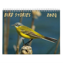 "Histoires d'oiseaux" Calendrier photo d'oiseaux