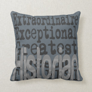 Historian Extraordinaire Throw Pillow
