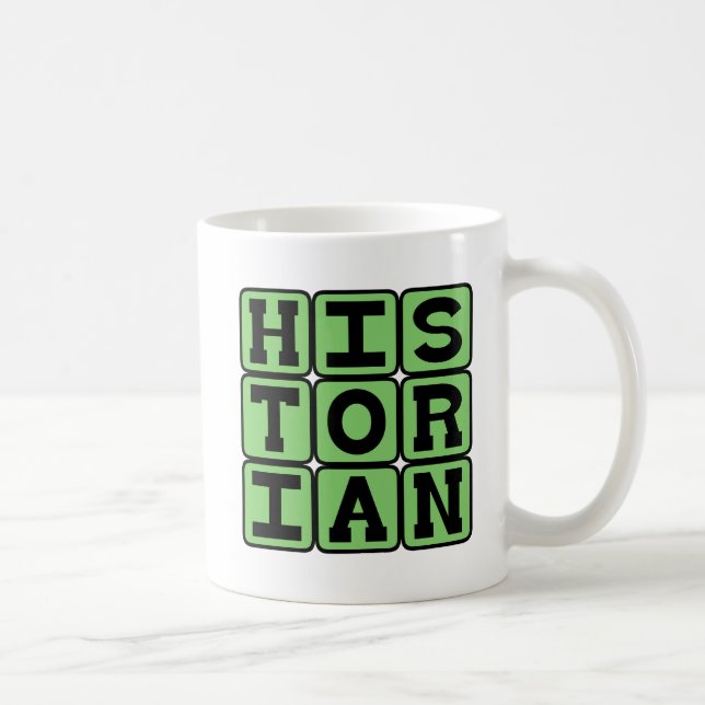 Historian, Keeper of History Coffee Mug (Right)