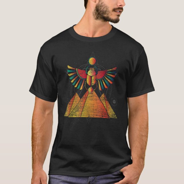 Historian Proud Egyptian  Tut Ankh Pyramid Ancient T-Shirt (Front)